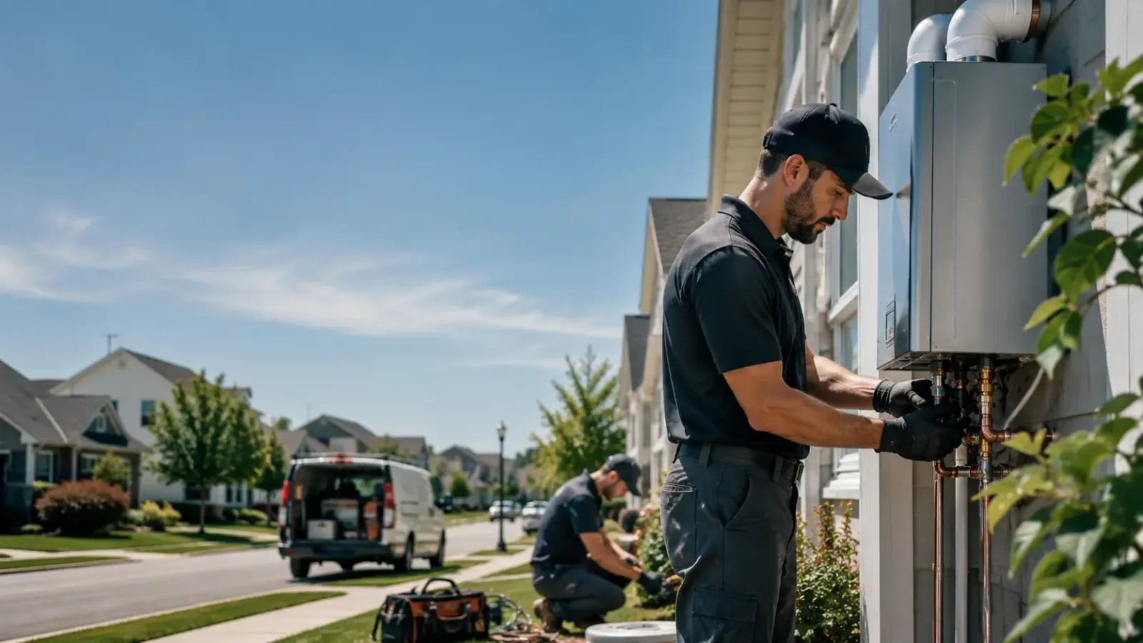 Tankless Water Heater Installation in Wilson, TX
